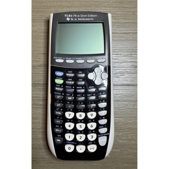 Texas Instruments Other - Texas Instruments TI-84 Plus Silver Edition Graphing Calculator - Tested Works